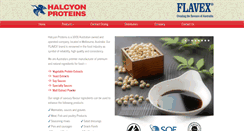 Desktop Screenshot of halcyonproteins.com.au